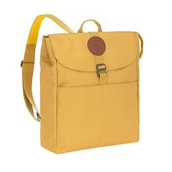 LÄSSIG 1103015844 LÄSSIG Baby skötryggsäck skötväska babyväska snygg väska inkl. sköttillbehör/grön etikett ryggsäck Adventure lemon curry, gul 10 4000 g