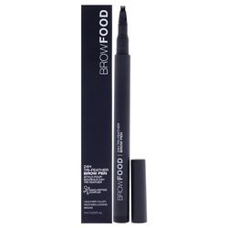 LashFood BrowFood 24H Tri Feather - Charcoal For Women 0.03 oz Eyebrow Pencil