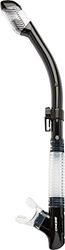 Cressi Tao Dry Tubo de respirador, transparente/preto, tamanho único