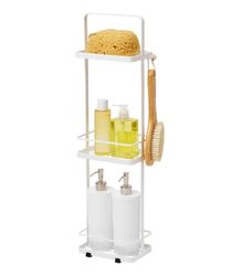 Yamazaki Bath Rack, Steel, White, One Size