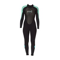 O'Neill Wetsuits Epic neopren 3/2 mm damdräkt, WMS Epic 3/2, svart