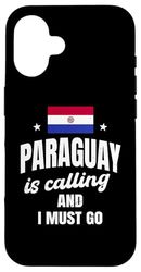 Funny Paraguay Saying Wear Paraguayan Flag Case for iPhone 16
