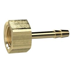 RIEGLER 134821-MS239A1404 schroefslangtule, G 1/4, voor slang LW 4 mm, SW 17, MS, 1 stuk