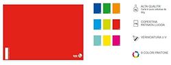 BM 10 stuks - maxiquaderno A4 80 gr 80 FG + 1 5 mm C/rand kleur 80 BASIC BM