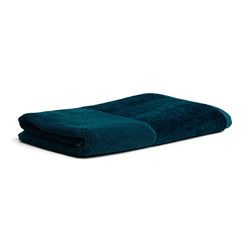 MÖVE Bamboo Luxe Serviette de Bain 80 x 150 cm, Fabriqué en Allemagne, 60% coton / 40% viscose en pulpe de bambou, Deep Lake (Bleu)