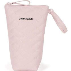 Pasito a pasito 73772 - Capa de biberão acolchoada com nés, cor-de-rosa