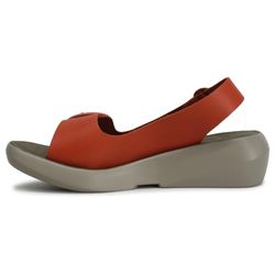 Fly London Women's BERK754FLY Sandal, Scarlet, 4 UK