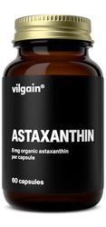 Vilgain Astaxanthin - Powerful Plant antioxidant from Organic Algae, Natural UV Protection, Highly bioavailable Form
