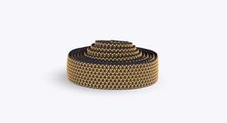 NABICO 8054751090768, Nastri Manubrio Silico Grip 3D Senape 3 MM Unisex Adulto, Nero, Taglia Unica