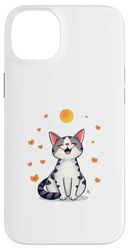 Happy Cat Vibes Case for iPhone 14 Plus