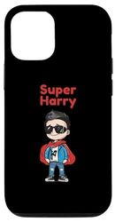 Custodia per iPhone 15 Super Harry Super Eroe