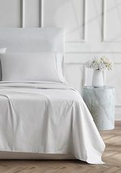 Linen Closet Ultimate Percale Light Gray Queen Set Sheet 4 Piece Set