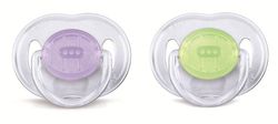 Philips AVENT Sucettes Transparente 0 - 6 Mois ( lot de 2)