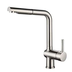 Rousseau Sanitaire 4060534 - Miscelatore per lavello, in acciaio INOX