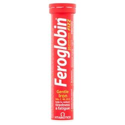 Feroglobin FIZZ, Effervescent Iron Tablets Vitabiotics