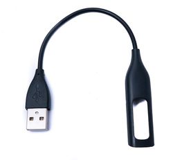 System-S Cavo USB 2.0 11 cm cavo di ricarica per Fitbit Flex Smartwach in nero
