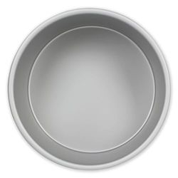 PME - Moule à Gâteau Rond en Aluminium Anodisé, Argent, 35 x 35 x 7,5 cm de Profondeur