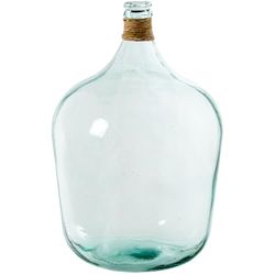 Alexandra House Living Vaas, transparant, glas, 37 x 55 cm