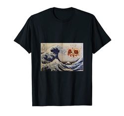 La gran ola de Kanagawa Pastafarismo Monstruo de pasta Camiseta