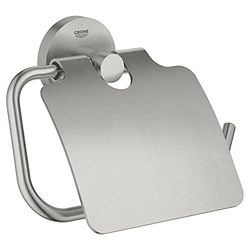 Grohe Essentials - Portarrollos, color supersteel (Ref.40367DC1)