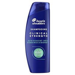 Head & Shoulders Apaisement des Démangeaisons* 400ml Shampoing Antipelliculaire au Disulfure de Sélénium, Clinical Strength. Combat les Pellicules Tenaces et les Démangeaisons, Menthol Ultra-Frais