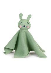 Sterntaler Stay true to nature gebreide knuffeldeken haas Kinni, voor baby's vanaf 1 maand, maat M, 30 x 13 cm, lichtgroen