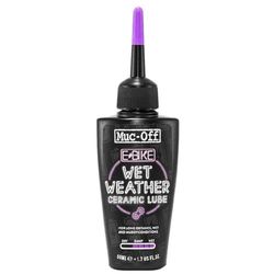 MUC-OFF LUBRICANTE PARA CADENAS E-BIKE WET CHAIN LUBE, 50ML MU-LUB-111136
