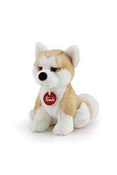 trudi 22663 Ascanium S Dog klassieke pluche hond Akita Ascanio ca. 21 cm, maat S, hoogwaardig knuffeldier met zachte materialen, pluche dier met realistische details, wasbaar, knuffeldier voor