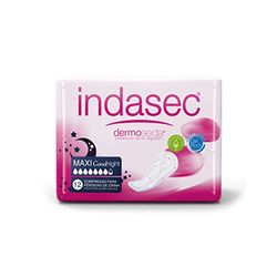 Indasec Dermoseda Maxi Night, 12 unidades