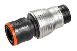 Conector stop premium de jardena, 19 mm (G 3/4 polegadas): Aquastop, grande aderência da mangueira, resistente ao gelo, embalagem (18254-20)