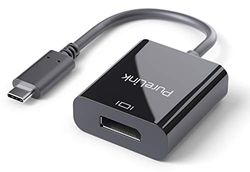 PureLink Adattatore da USB-C a DisplayPort - 4K60 - iSeries 0.10m, nero