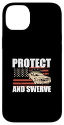 Proteggere e sterzare Cool Highway Patrol Ufficiale State Trooper Custodia per iPhone 14 Plus