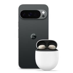 Google Pixel 10 Pro XL - Smartphone Android sbloccato con Gemini e display Super Actua da 6,8" - Nero ossidiana, 512GB + Pixel Buds Pro 2 - Grigio creta