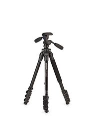 Benro Adventure 8X Statief van koolstofvezel met 3-weg kop, Aluminium tripod kit., zwart, Series 1/4 Section Kit w/ HD1 Head