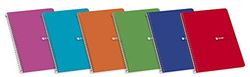 Enri 100430112 notitieboek, maat 4, 10 stuks, verschillende kleuren