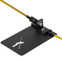 THE SWING PLATE WITH ALIGNMENT STICKS