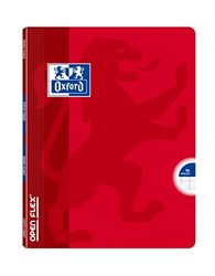 Oxford OpenFlex notitieboeken, 17 x 22 cm, grote ruiten, 96 pagina's, geniet, omslag van polypropyleen, verschillende kleuren, 60 stuks