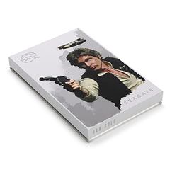 Seagate FireCuda 2TB draagbare externe harde schijf, compatibel met PS4, PS5, Xbox One/Series, PC, Star Wars Edition Han Solo, USB 3.2, 3 jaar Rescue Services (STKL2000413)