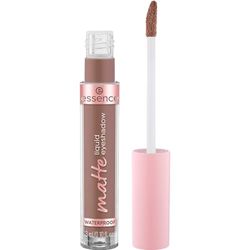 Essence Cosmetics Matte Liquid Ombretto, Lunga Durata, Coprenza, Asciugatura Rapida, Naturale, Colore Intenso, 3 ml