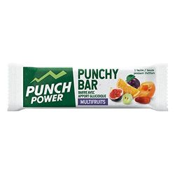 PUNCH POWER - Punchy Bar Multifruit - 30g - Barre énergétique sport - Marque Française