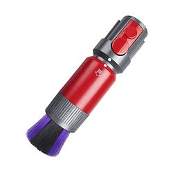 SONGRUI Scratch-Free Dusting Brush Compatible with Dyson V7 V8 V10 V11 V12 V15 Vacuum Cleaners Self-Cleaning Soft Bristles