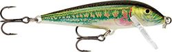 Rapala Artificiale Spinning Countdown-Esca di Simulazione per Pesca in Acqua Dolce in Legno di Balsa-profondità di Nuoto 0.6, 0.6-0.9m-3cm/4g-Prodotta in Estonia-Minnow Unisex-Adult, 3 cm / 4 g