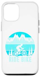 Custodia per iPhone 15 Regali di ciclismo per ciclisti Mountain Bike Rider Bicycle Amante