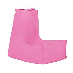 Sillón-puf para niños para exteriores- Rosa