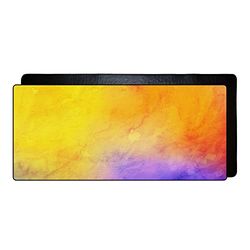 Bonamaison, Rectangle Digital Printed Gaming Mouse Pad for Gamers, Non-Slip Base, for Office and Home, Single Player Games L, Size:90 x 40 cm