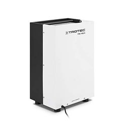 TROTEC Professional dehumidifier TTK 105 S, 30L/Day, 5.2L tank, Flow rate 173 m³/h, Made in Germany, Rotary compressor, Timer, Automatic hygrostat