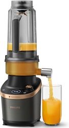 Philips Flip&Juice Frullatore ad alta velocità Serie 7000 con modulo spremiagrumi, tecnologia Flip&Juice & ProBlend Ultra, app HomeID, Programmi preimpostati, funzione di pulizia rapida (HR3770/10)