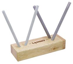 Lansky Sharpeners 4-Rod Lansky Diamond/Cerâmica, unissexo, amarelo, 0