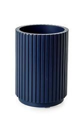 Newly Launched Blue Canyon Berkeley Tumbler, Polyresin Toothbrush, Bathroom Glass, Cup for Bathroom, Durable Construction, Mouthwash Cups, Reusable, Portable Makeup Brush Holder, Blue