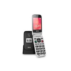 SPC Polaris 4G mobiele telefoon voor senioren met grote toetsen en noodoproepknop, compatibel met app voor externe toegang Care (iOS en Android), GPS-tracking en veiligheidswaarschuwingen, zwart